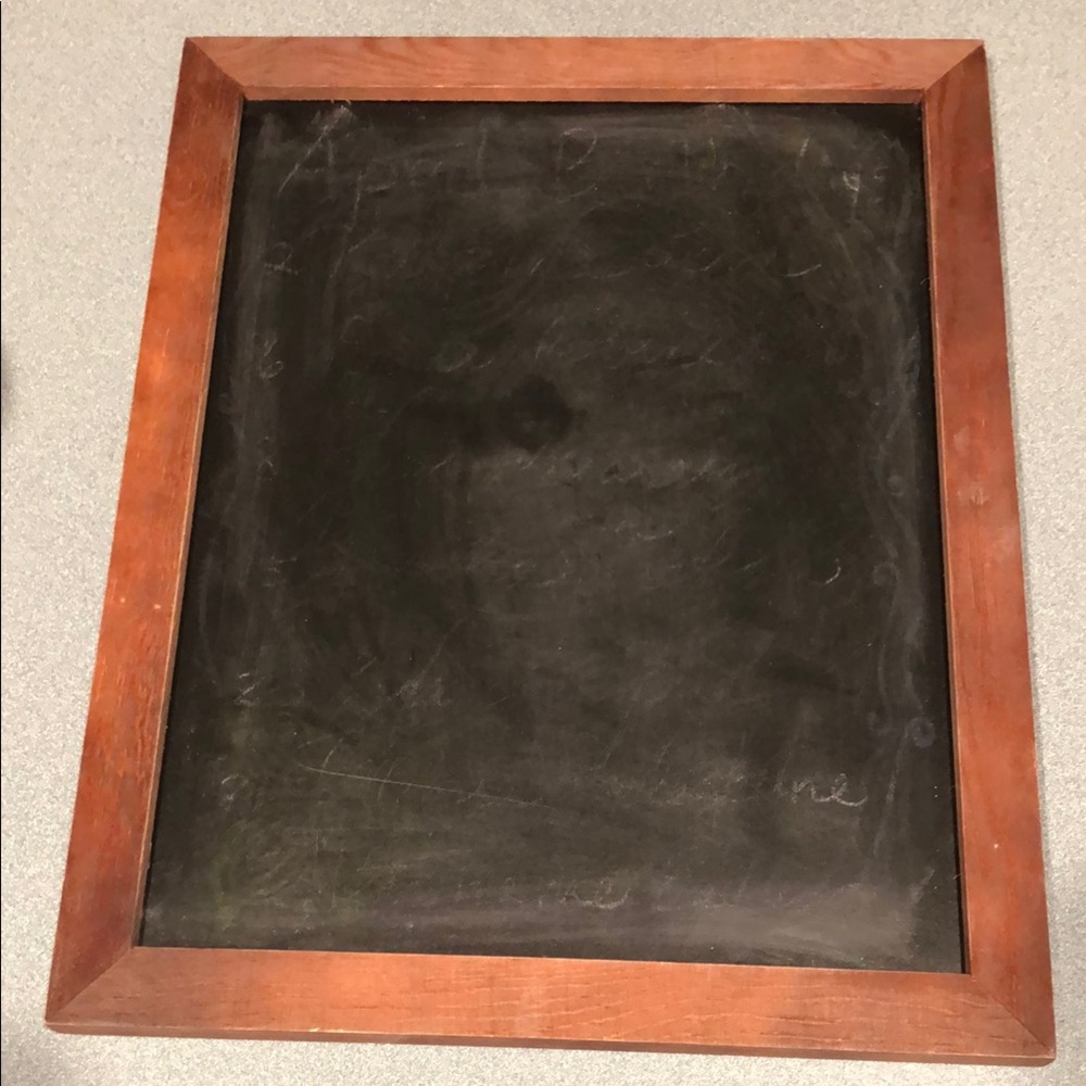 Wood Framed Chalkboard